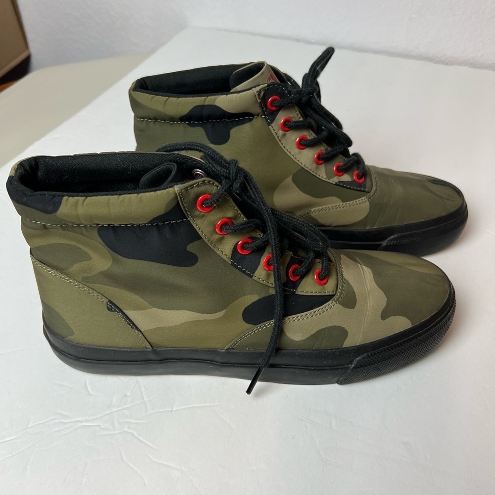 Polo Ralph Lauren Bryn Camo High-Top Trainer Size 9 - Picture 5 of 13